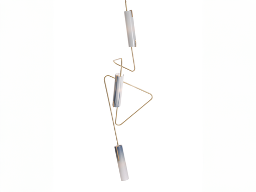 AVRAM RUSU STUDIO CONTINUUM VERTICAL CHANDELIER D14” x H78” x W17”