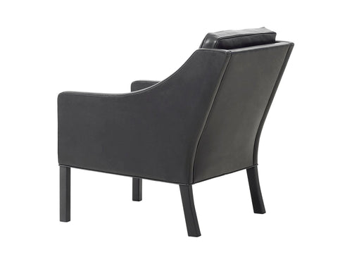 FREDERICIA BORGE MOGENSEN 2207 LOUNGE CHAIR W27.4" x D32.3" x H33" x SH 16.9"