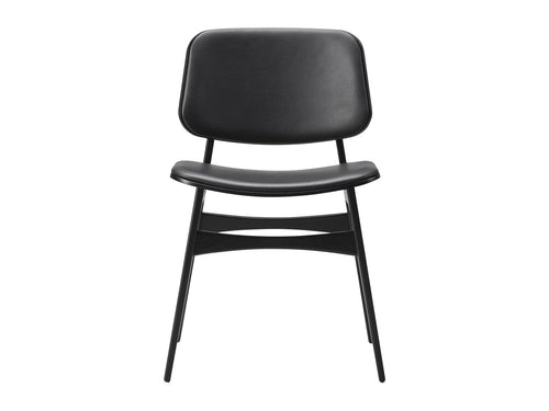 FREDERICIA BORGE MOGENSEN SOBORG CHAIR  W20.08" x D19.09" x H31.5"