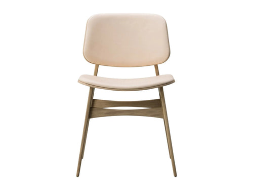 FREDERICIA BORGE MOGENSEN SOBORG CHAIR  W20.08" x D19.09" x H31.5"