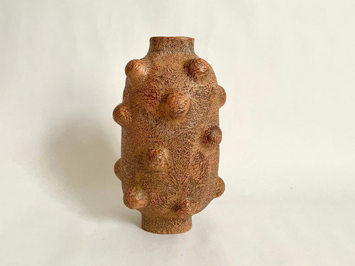 JULIE NELSON RUST BUDDING OBLONG II H14.5" x 8" x 7"