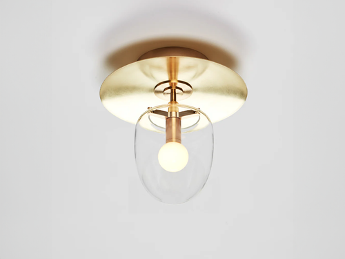 ROLL & HILL BELL FLUSH MOUNT Ø10" x H10"