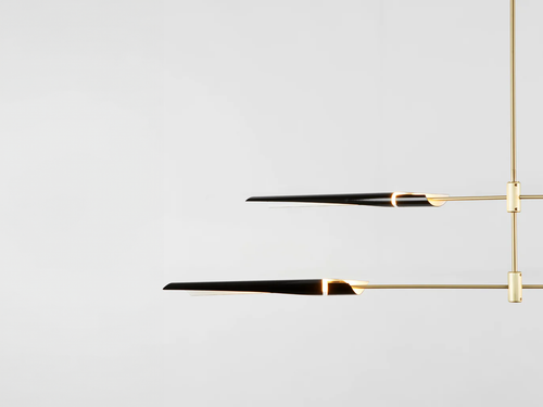 ROLL & HILL BODEN CHANDELIER / HORIZONTAL 04 L64.2" x D26.5" x H11.7"