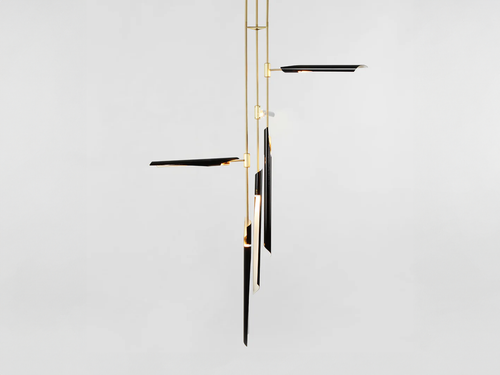 ROLL & HILL BODEN CHANDELIER / VERTICAL 06 W46" x D40.5" x H68.5"