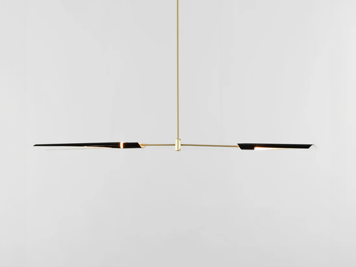 ROLL & HILL BODEN CHANDELIER / HORIZONTAL 02 L69.3" x D1.5" x H3"