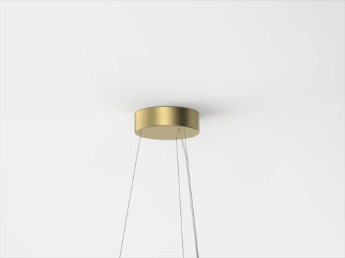 GIOPATO & COOMBES GEM RING CHANDELIER 10 / SMALL Ø37.7" x H16.5"