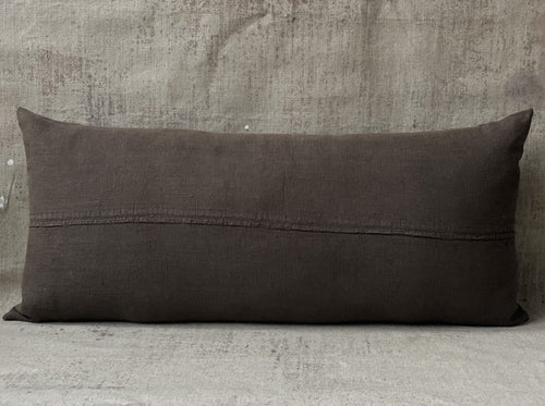 ISABELLE YAMAMOTO DYED HEMP CUSHIONS / CACAO