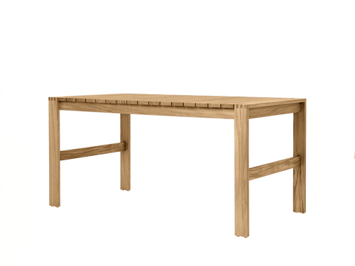 CARL HANSEN BODIL KJAER TEAK DINING TABLE - W60" x D30" x H29.1