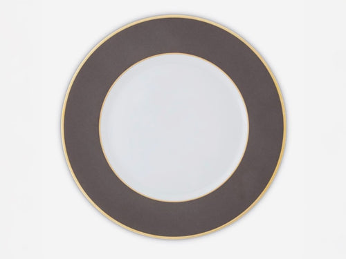 AUGARTEN COLORS OF AUGARTEN CHARGER PLATE / SLATE GREY MATTE Ø12.5"