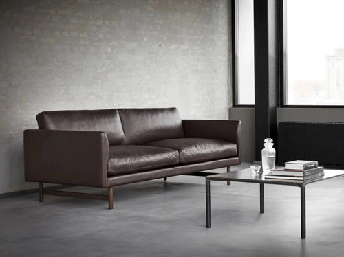 FREDERICIA HUGO PASSOS CALMO 80 2-SEATER SOFA L67" x D35.5" x H30 x SH16"