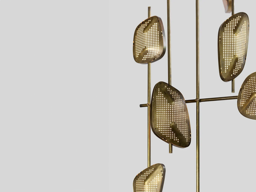 FEDERICO STEFANOVICH CANDELERA 03 PENDANT Ø37" x H74"