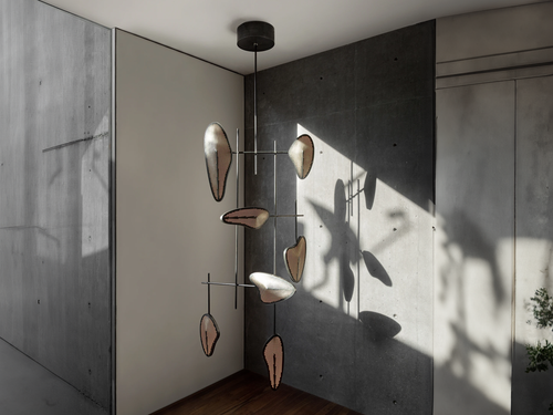 FEDERICO STEFANOVICH CANDELERA 04 PENDANT Ø34" x H74"