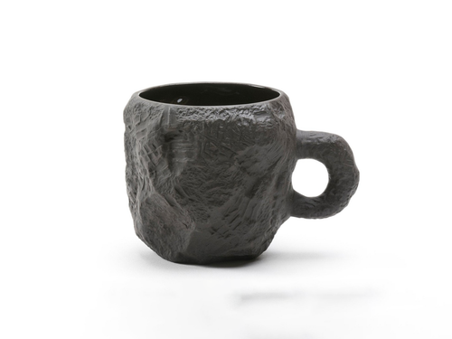 1882 Ltd MAX LAMB CROCKERY MUG / BLACK BASALT H3" x Ø3.5"