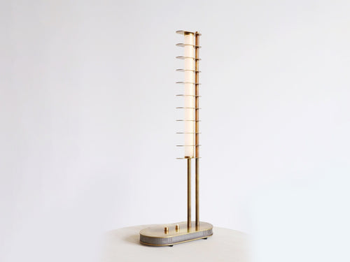 LOST PROFILE DISTANCE TABLE LAMP H27" x D8" x W5"