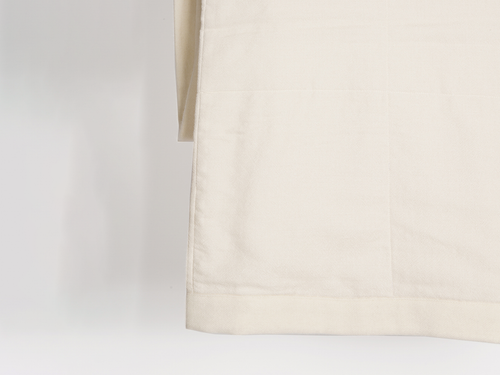 ALONPI CLEVELAND CASHMERE BLANKET / CREAM 85" x 98"