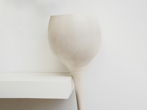 NON-STANDARD FLAMBEAU STANDING LAMP Ø12" x H59"