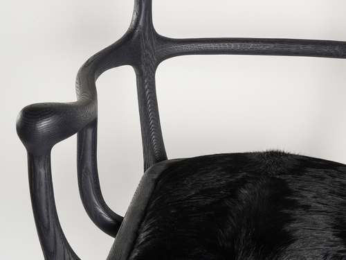 MANDY GRAHAM MARTA CHAIR H36.5” x W26.5” x D19” x SH16.5"