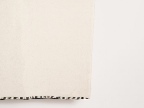 BLACKSAW SIEMPRE SPEAKEASY RECYCLED BLANKET / IVORY 59” x 79
