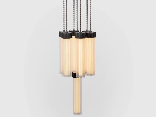 MATTER MADE JAMIE GRAY DELPHI 7 CHANDELIER L12” x W12” x H15”