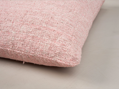 VALENTINA HOYOS COTTON PILLOW / CORAL CLARO 24" x 24"