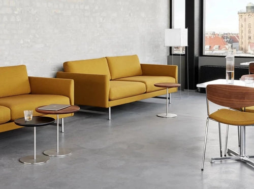 FREDERICIA HUGO PASSOS CALMO 80 2-SEATER SOFA L67" x D35.5" x H30 x SH16"