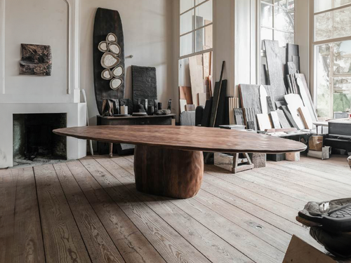 ATELIER BENOÎT VIAENE DINING TABLE / 103 W122” x D63" x H29.5”