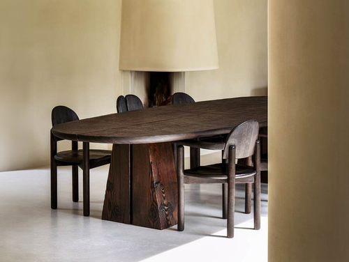 ATELIER BENOÎT VIAENE DINING TABLE / 109 W137” x D43.3" x H29.5”