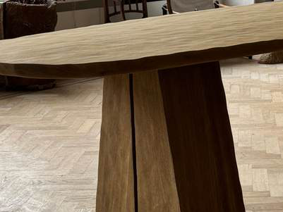 ATELIER BENOÎT VIAENE DINING TABLE / 110 W118” x D47.2" x H29.5”