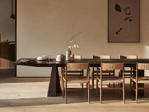 ATELIER BENOÎT VIAENE DINING TABLE / 111 W177” x D43.3" x H29.5”