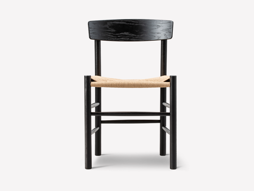 FREDERICIA BORGE MOGENSEN J39 DINING CHAIR W19" x D17" x H31" x SH18"