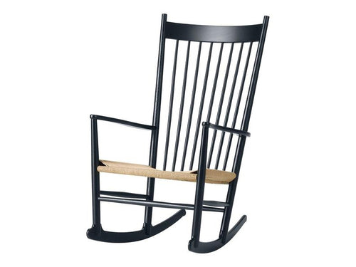 FREDERICIA HANS WEGNER J16 ROCKING CHAIR W24.8" x D36.61" x H42.13" x SH16.54"