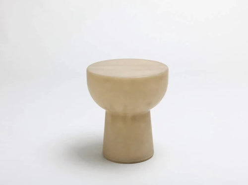 FAYE TOOGOOD ROLY-POLY STOOL / RAW Ø15.5” x H18”