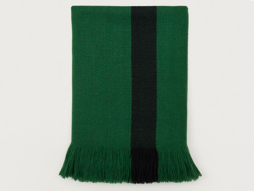 OTHERWAYS GREEN YAK THROW L78" x W58.5"