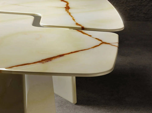 GIOPAGANI L'ARMANDO DINING TABLE L106" x W50" x H29"
