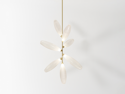 GIOPATO & COOMBES GEM PENDANT VERTICAL 07 Ø29" x H48"