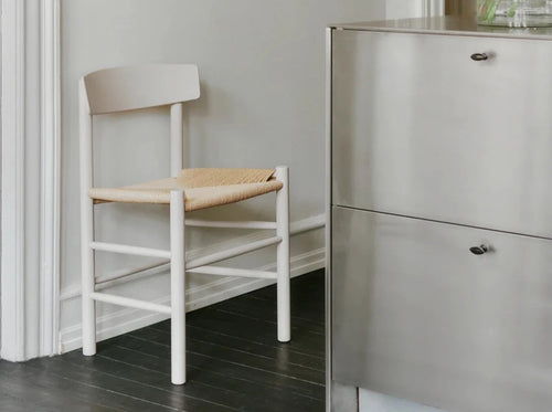 FREDERICIA BORGE MOGENSEN J39 DINING CHAIR  W19" x D17" x H31" x SH18"