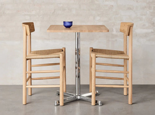 FREDERICIA BORGE MOGENSEN J39 DINING CHAIR  W19" x D17" x H31" x SH18"