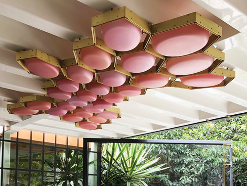 WRINKLE JELLY CHANDELIER 34 L106" x W65"