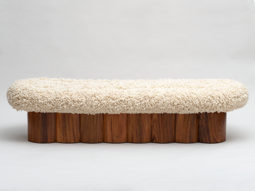 AGNES STUDIO LANA BENCH L75" X W20" X H 16"