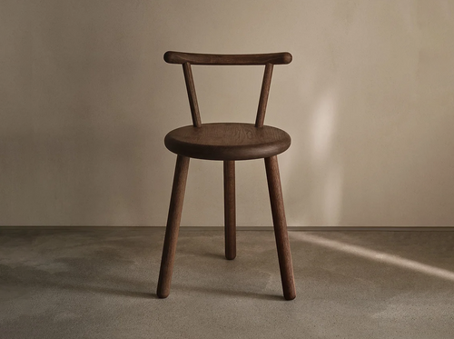 EDWARD COLLINSON LOW BACK CHAIR W15.3" x D15.7" x H27.5" x SH18"