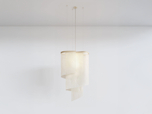 LADIES & GENTLEMEN ALTOSTRATUS 3 CHANDELIER W34.5" x D26.5" x H57"