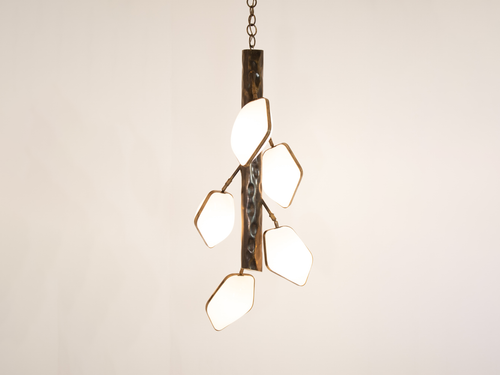 THIERRY JEANNOT BLOSSOM OPALINE BRANCH PENDANT H43.8″ x W21.7″ x D15.8″