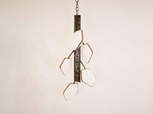 THIERRY JEANNOT BLOSSOM OPALINE BRANCH PENDANT H43.8″ x W21.7″ x D15.8″