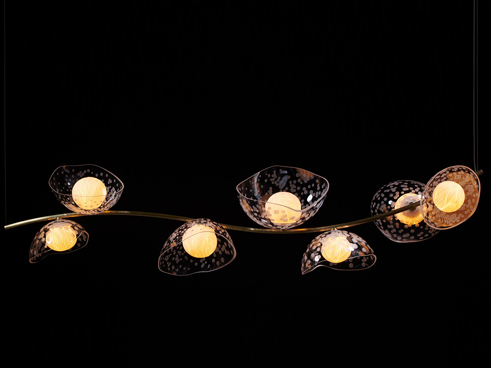 Chandelier Novelbright 新品未開封 VEZZINI & CHEN MIRAGE WAVES 7 CHANDELIER | GARDE – Garde