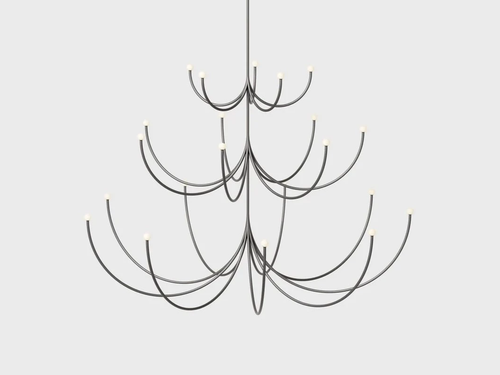 MATTER MADE ARCA 3-TIER CHANDELIER / XL L64” x W64” x H45.3”
