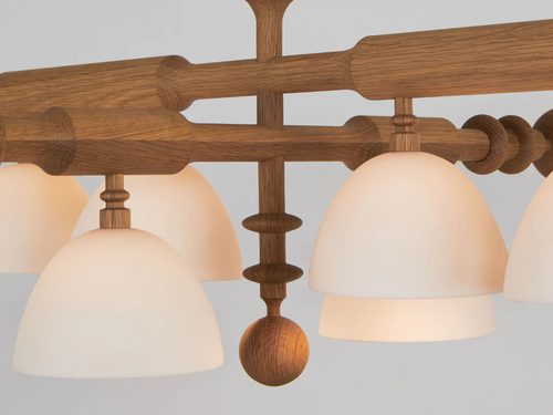 ROLL & HILL DEL PLAYA PENDANT / FOUR ARM L42" x D33" x H11.2"