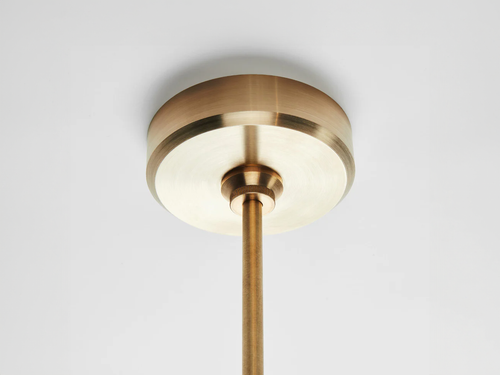 ROLL & HILL DELTA PENDANT W4" x D4" x H18"