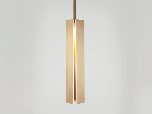 ROLL & HILL DELTA PENDANT W4" x D4" x H18"