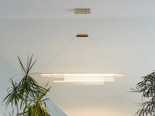 ROLL & HILL COAX PENDANT / 03 W50" x D7" x H30"