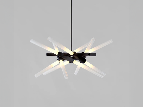 ROLL & HILL ASTRAL AGNES CHANDELIER / 01-12 Ø26" x H47"